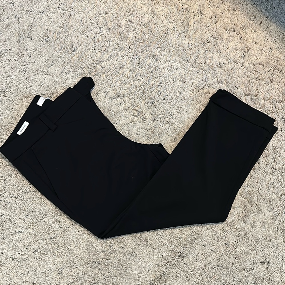Black Loft The Devin Slim dress pant size 12P